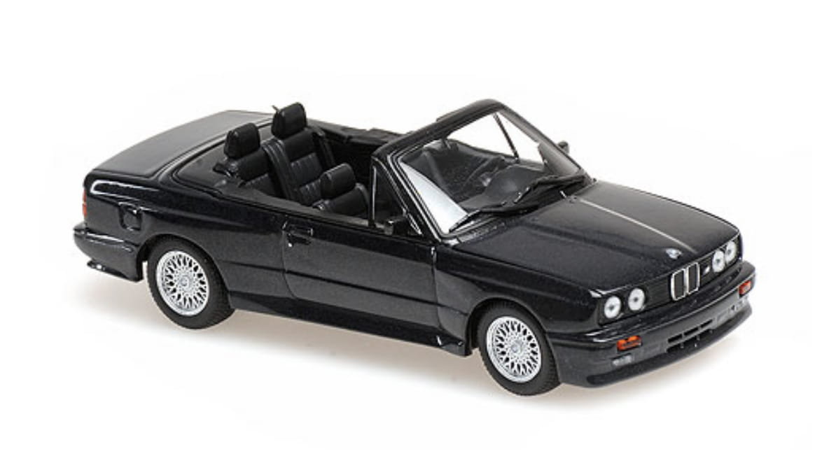 Bmw M3 Cabriolet (E30) 1988 Blue Metallic 1:43 Minichamps