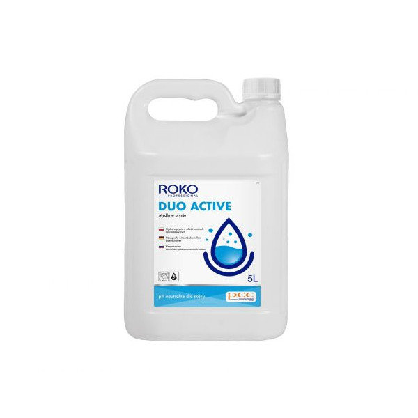 Roko Duo Active Mydło O Właściwościach Antybakteryjnych 5L