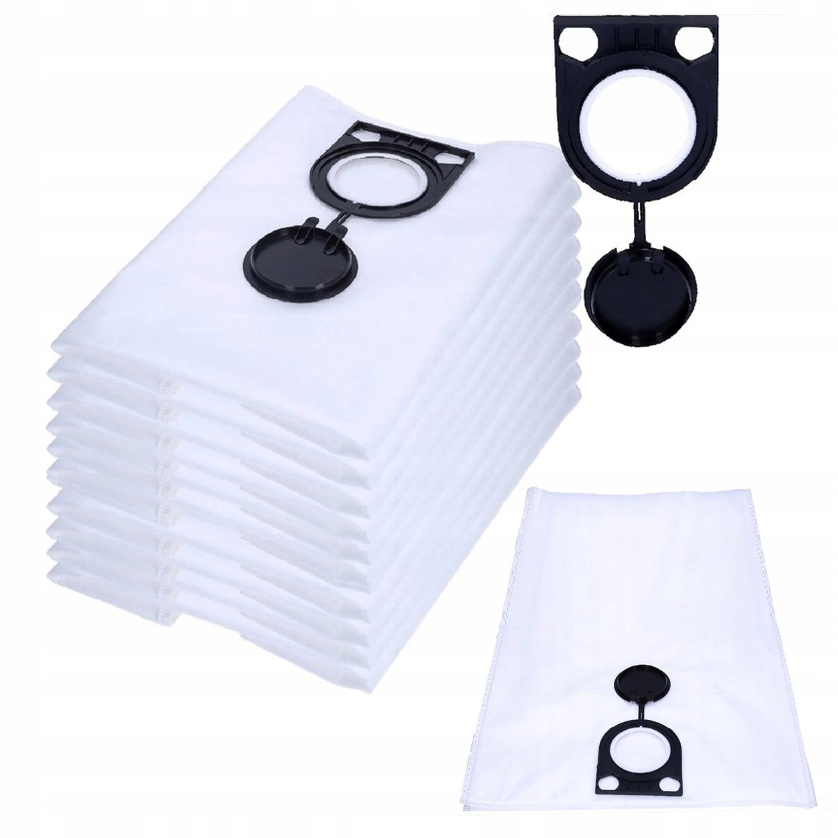 Worki do odkurzacza Starmix 12 szt Bosch Metabo syntetyczne 41x62 cm