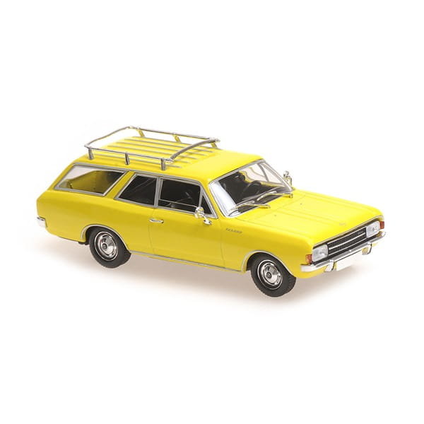 Opel Rekord C Caravan 1969 Yellow 1:43 Minichamps
