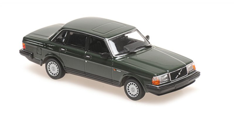 Volvo 240 Gl 1986 Dark Green 1:43 Minichamps