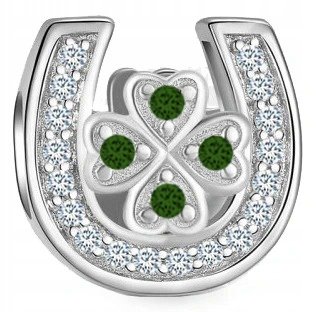 CHARMS KONICZYNKA ZAWIESZKA BEADS SREBRO PRÓBA 925