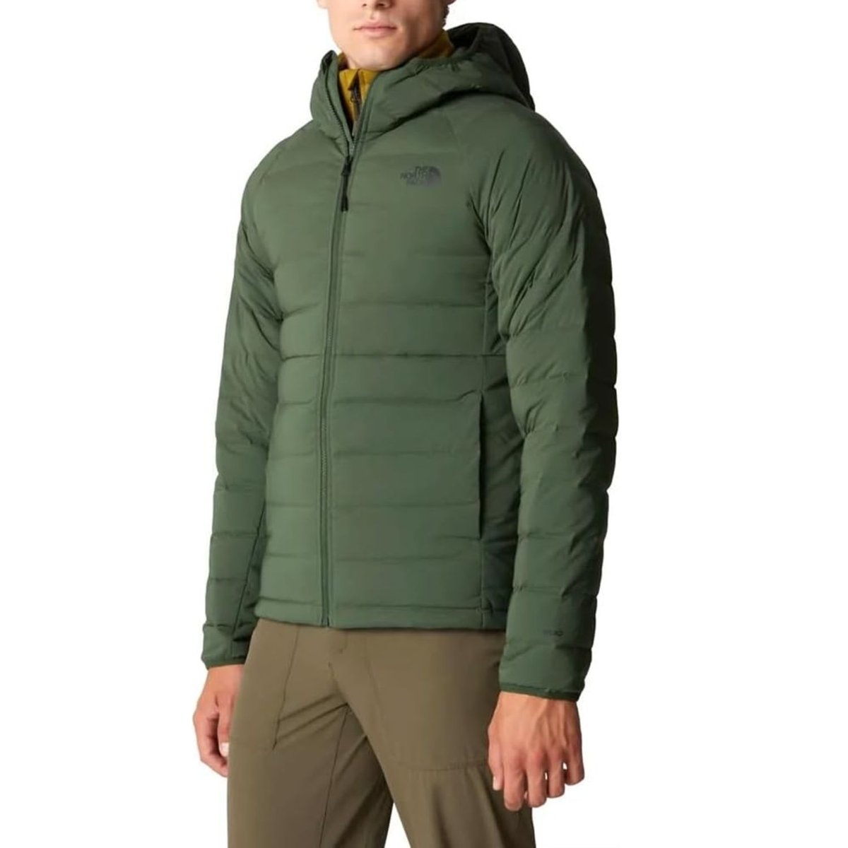 Kurtka męska The North Face Belleview puchowa zielona-XXL