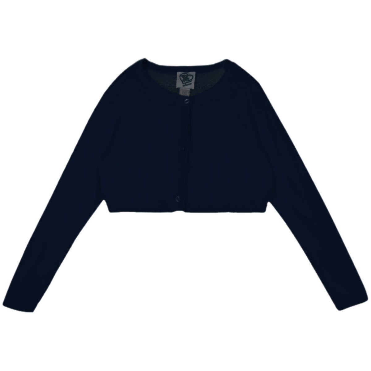 Sweter dziewczęcy Chicco bawełniany kardigan rozpinany granatowy-98