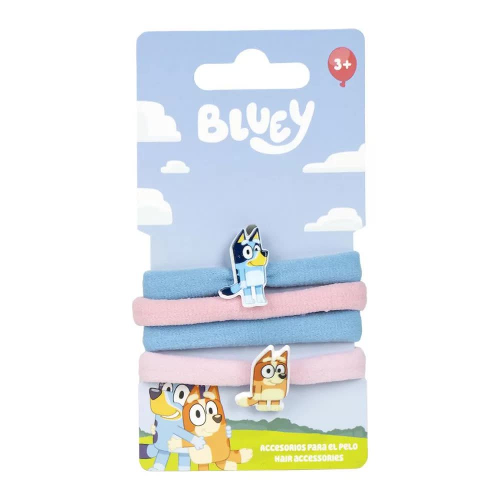 Zestaw gumek gumki do włosów BLUEY PIESKI