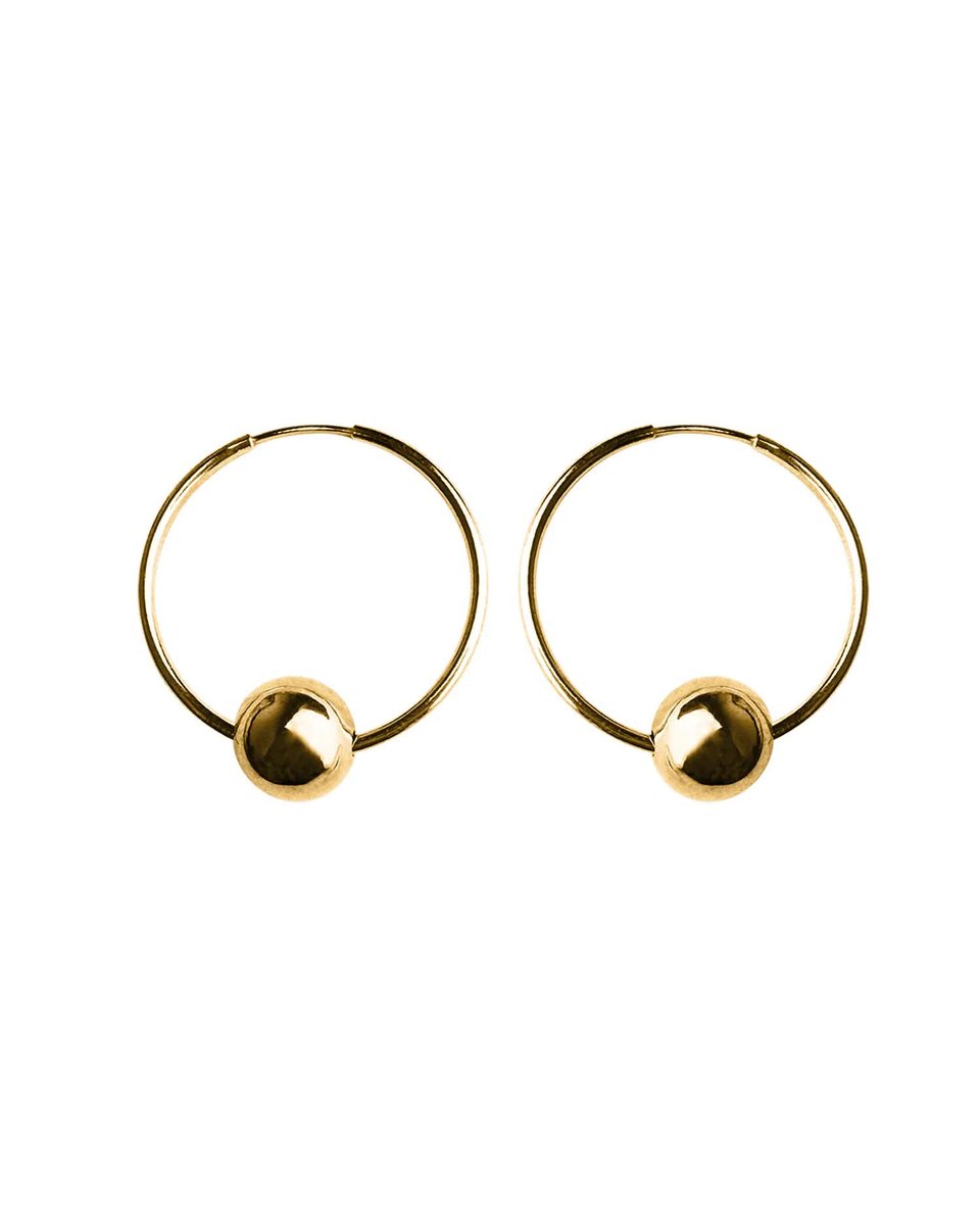 Kolczyki Modern Big Gold