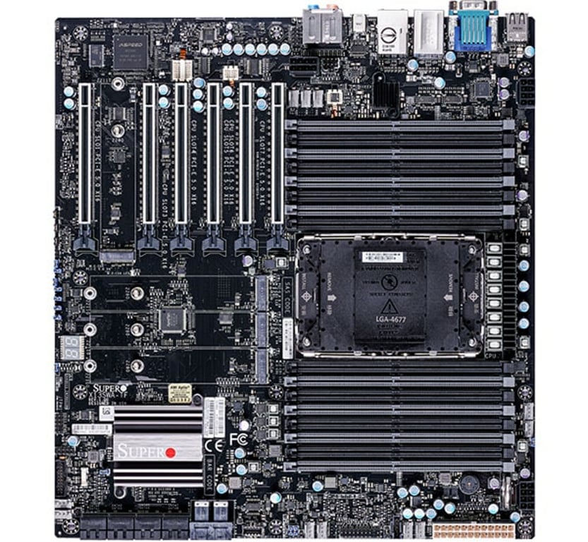Supermicro MBD-X13SWA-TF Intel W790 LGA 4677 (Socket E) Rozszerzone ATX