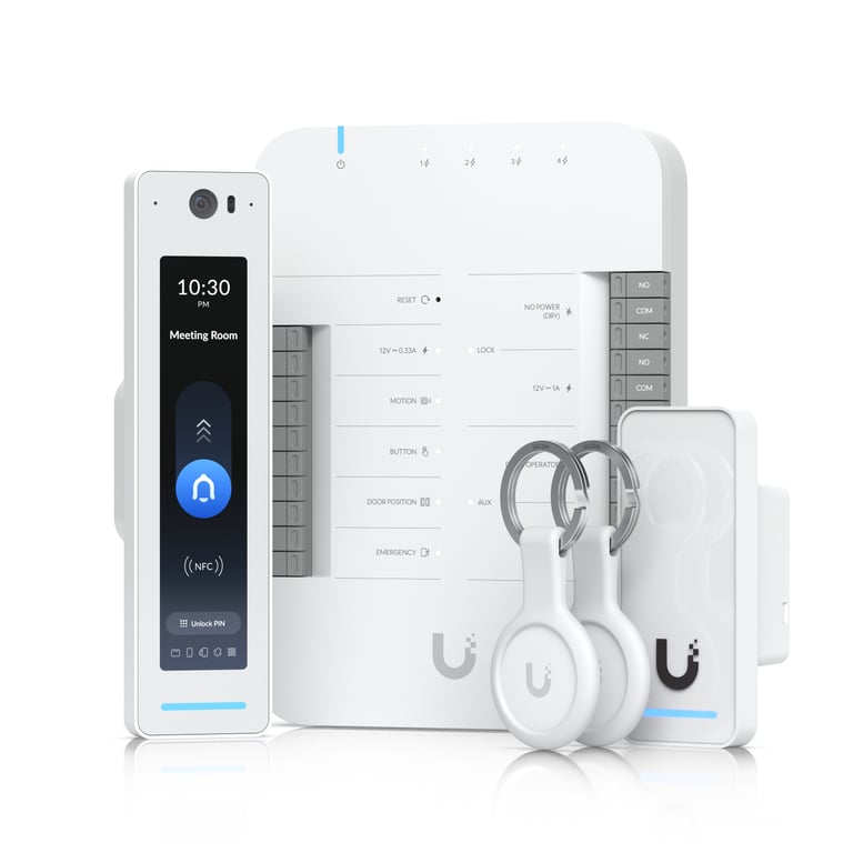 Ubiquiti G3 Starter Kit Pro system ochrony dostępu Szary, Biały