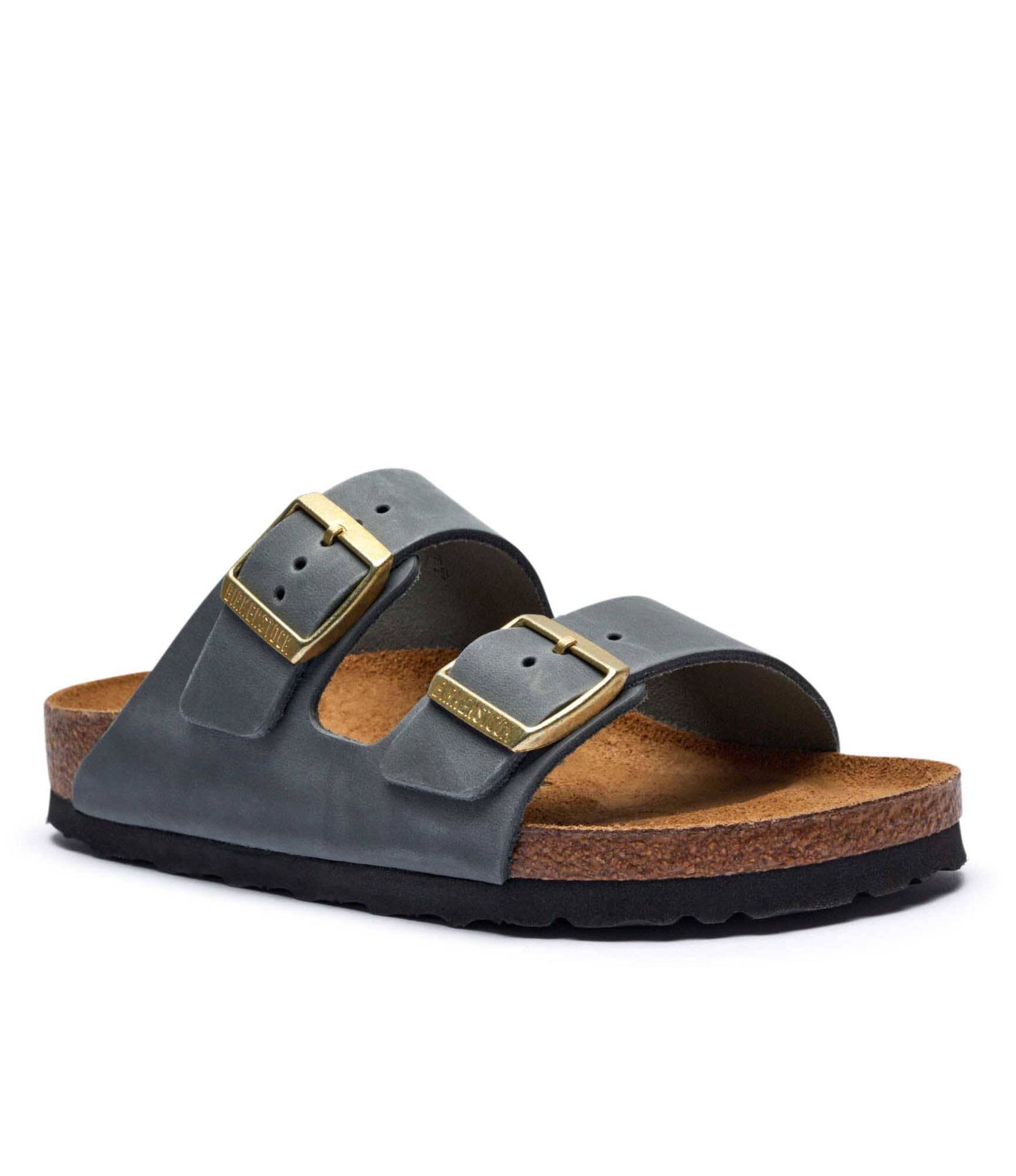 Birkenstock Skórzane klapki Arizona narrow fit