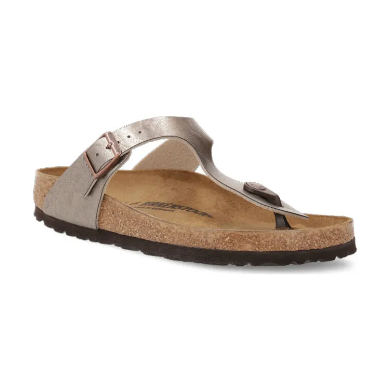 Birkenstock Japonki Gizeh BF | z dodatkiem skóry