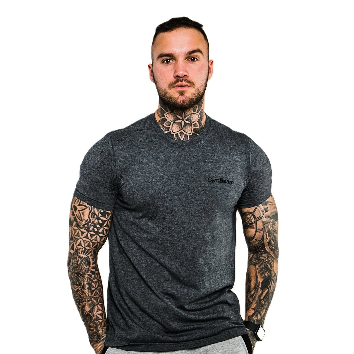 Koszulka męska GymBeam Basic Dark Grey XL