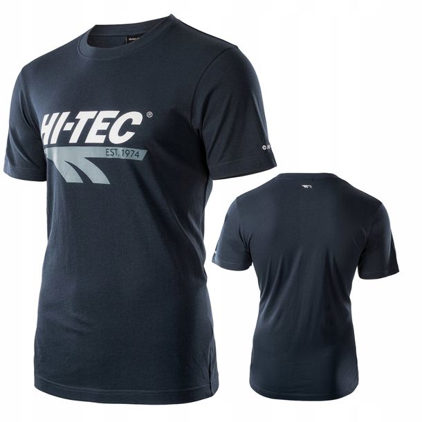 Koszulka męska t-shirt krótki rękaw bawełniana casual miejska sportowa M