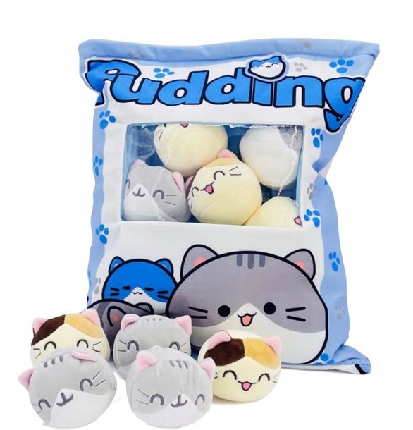 Poduszka Pudding Z Maskotkami Do Rzucania I Przytulania Dla Dzieci 45cm