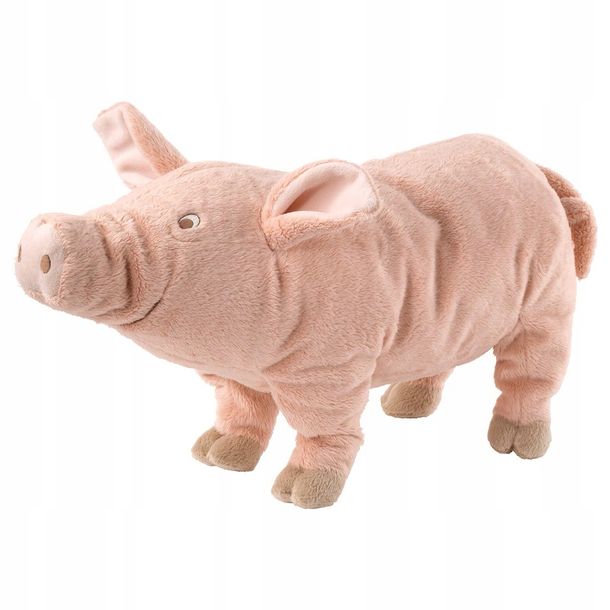 Ikea Knorrig Pluszak Maskotka Przytulanka Świnka 39 Cm
