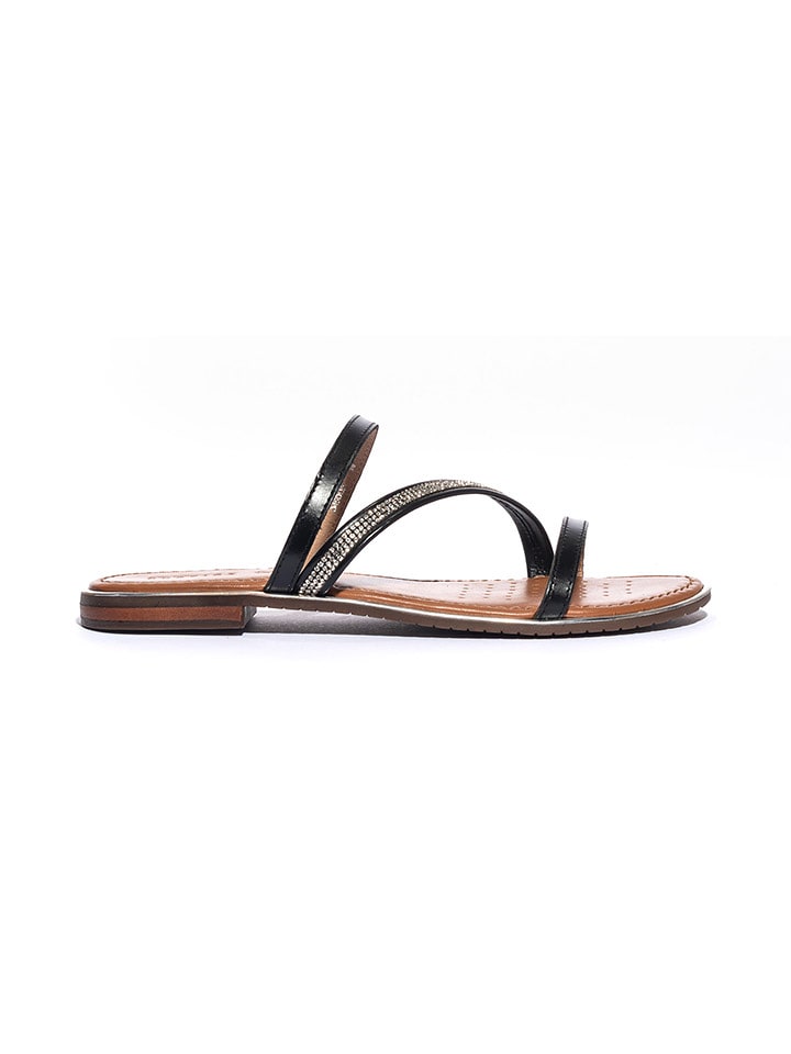 Geox Skórzane klapki 