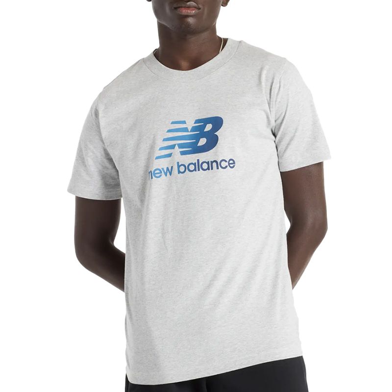 top Koszulka New Balance MT51503AG - szara