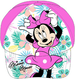 Czapka z daszkiem dla dzieci z Myszką Minnie Różowa