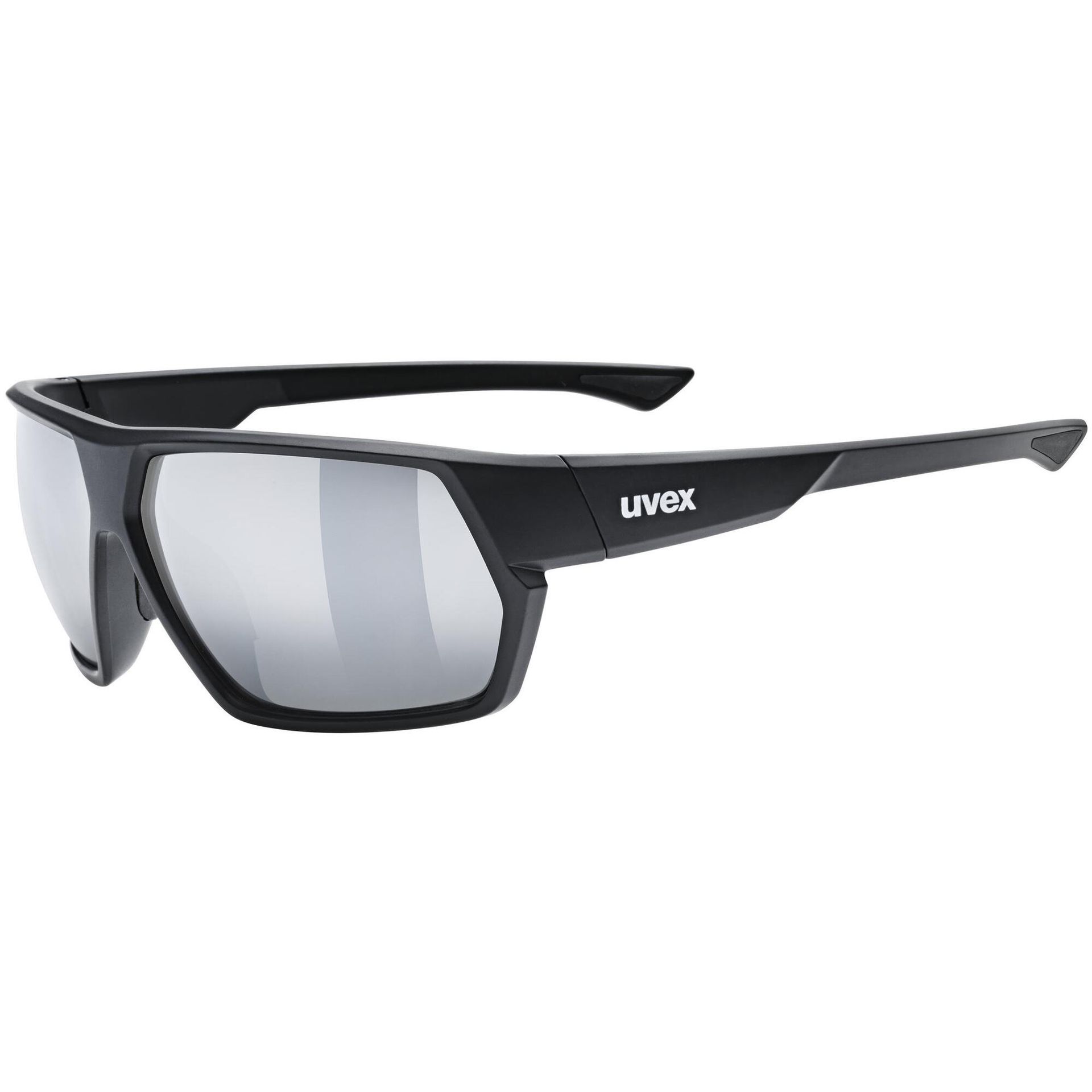 Okulary przeciwsłoneczne UVEX Sportstyle 238 black matt/mirror silver