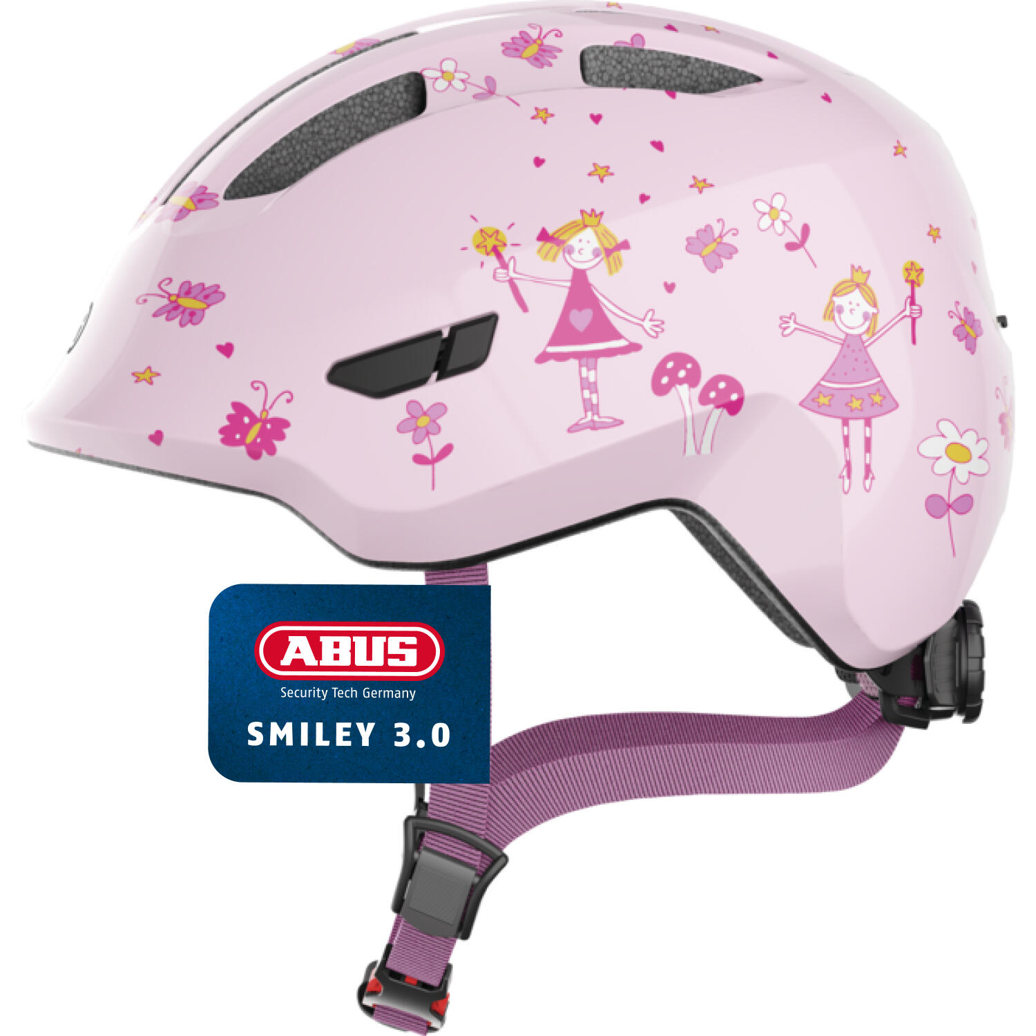 Abus Smiley 3.0 Helmet Kids, różowy S | 45-50cm 2022 Kaski dla dzieci 67250