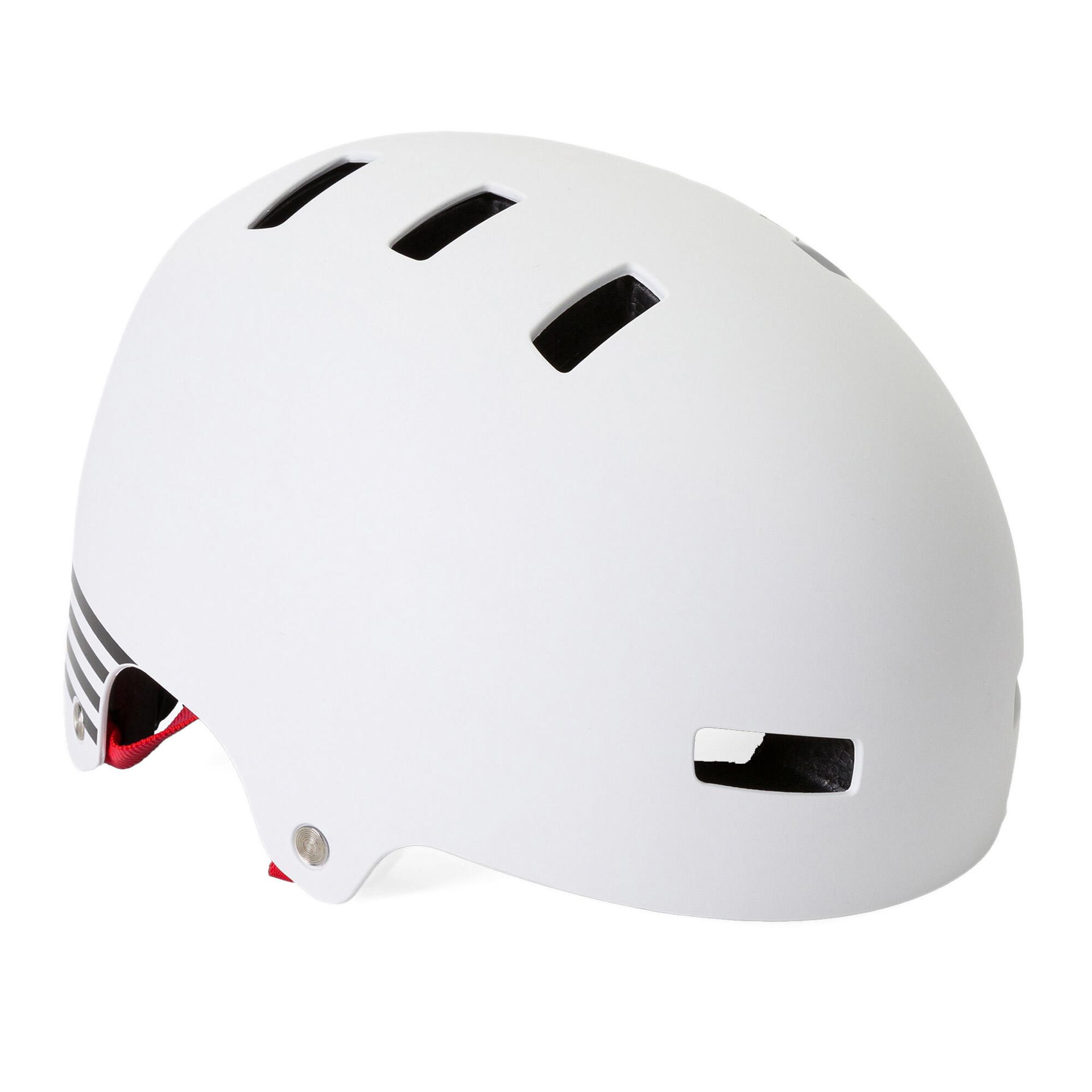 Bell Local Helmet, biały 55-59cm 2022 Kaski BMX i Dirt 210153-095