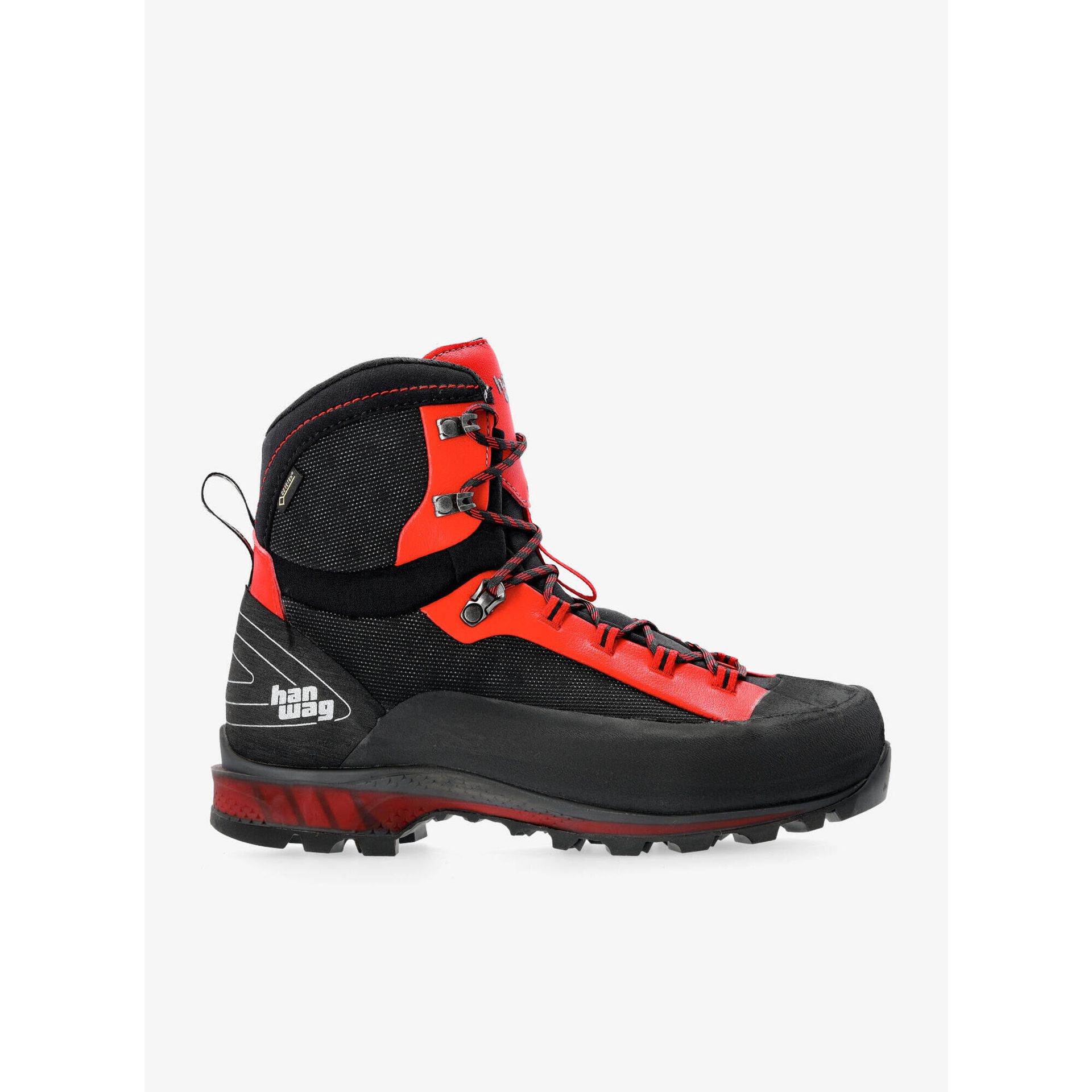 Hanwag Ferrata II GTX Buty Mężczyźni, czarny/czerwony UK 8 | EU 42 2021 Buty górskie H100100-12055-8