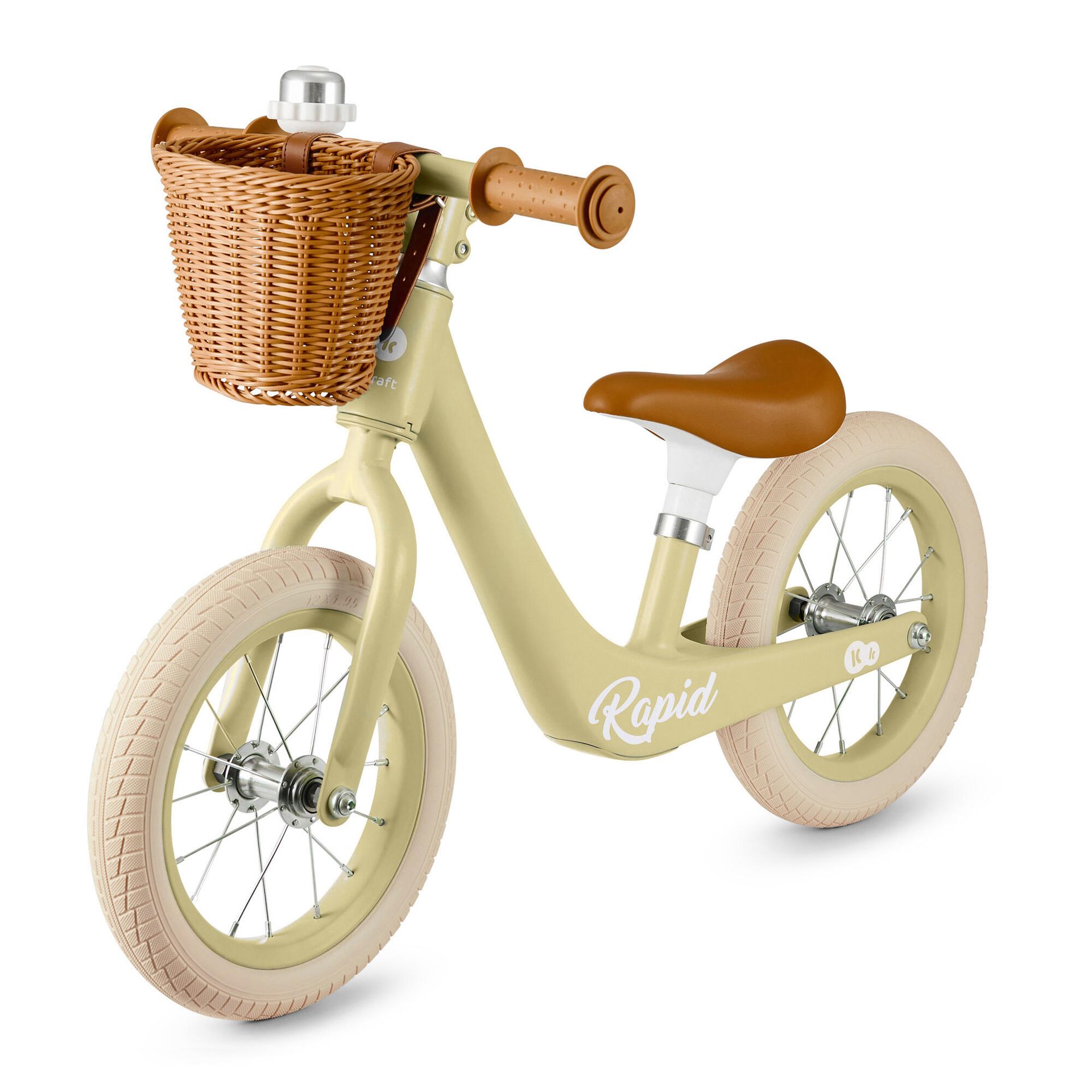 Kinderkraft rowerek biegowy RAPID 2 - savannah green