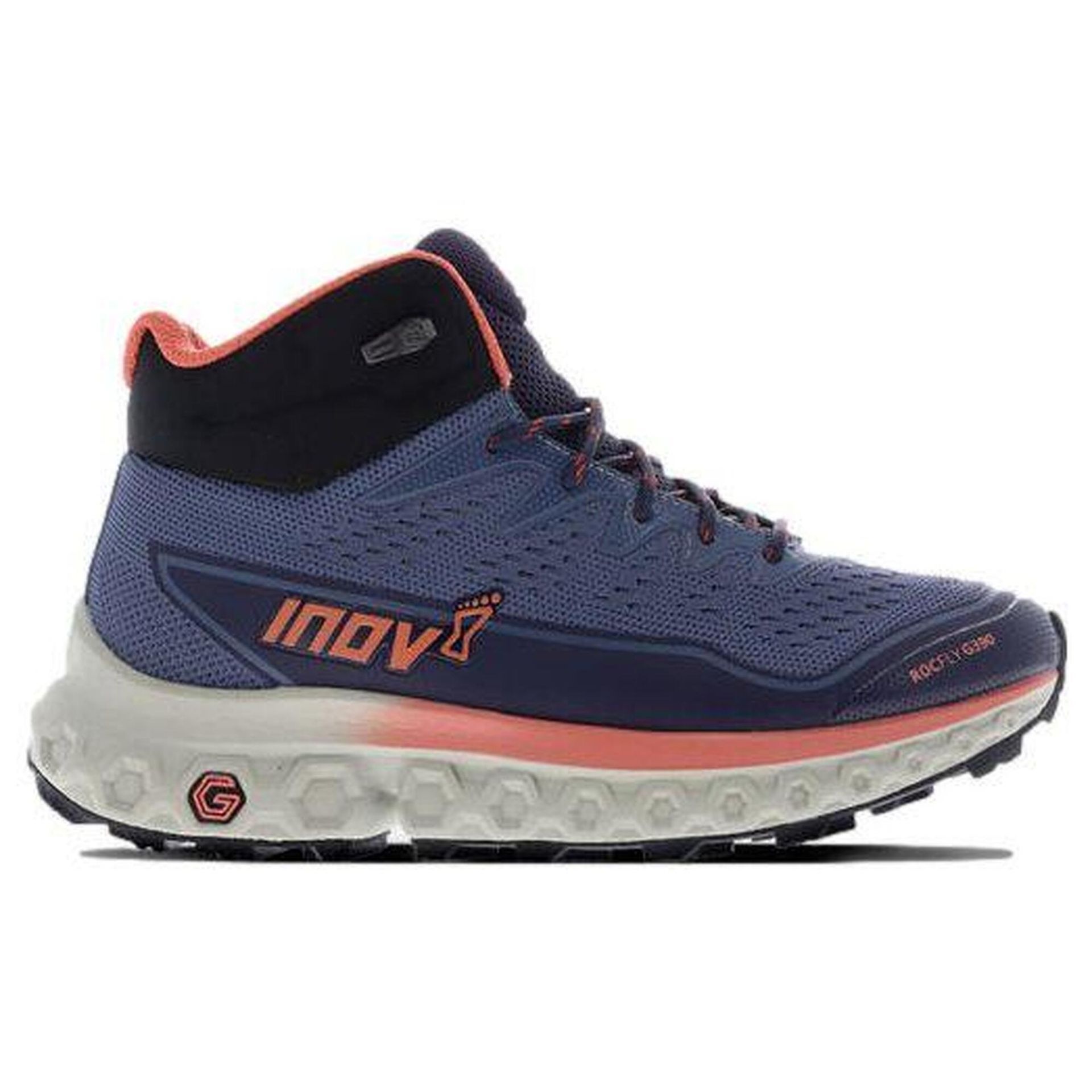 Buty turystyczne damskie Inov-8 RocFly G 390 lilac/coral 39.5