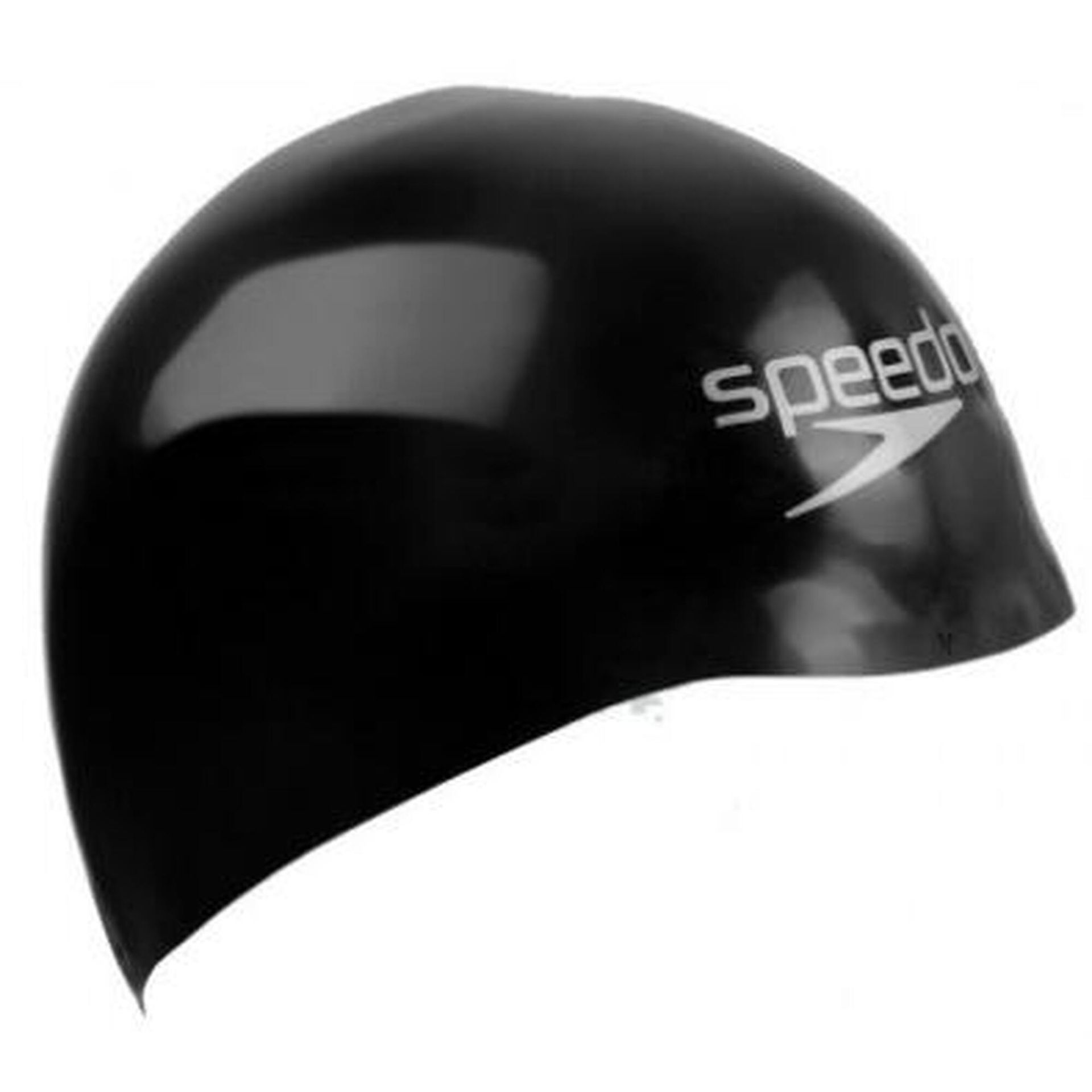 Speedo fastskin cap black/white m