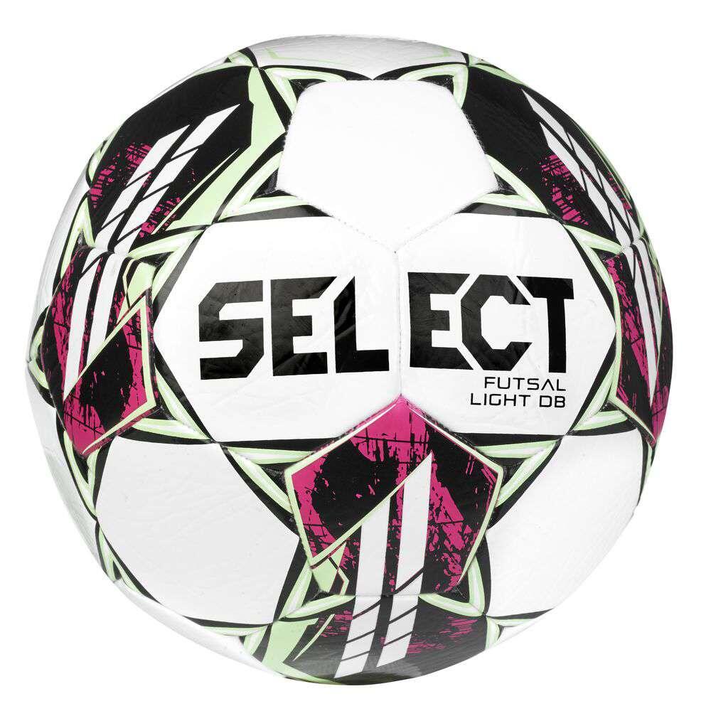 Piłka do piłki nożnej SELECT Futsal Light DB v22 white/green rozmiar 4