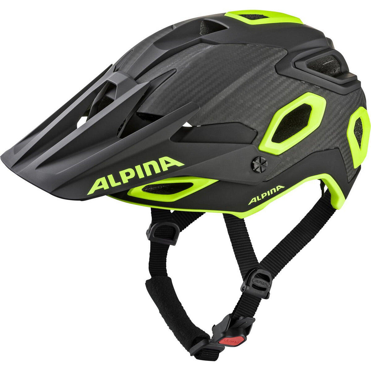 Alpina Rootage kask enduro (rozmiar: 57-62 cm, 31 czarny/neonowy/żółty) (A9718331)