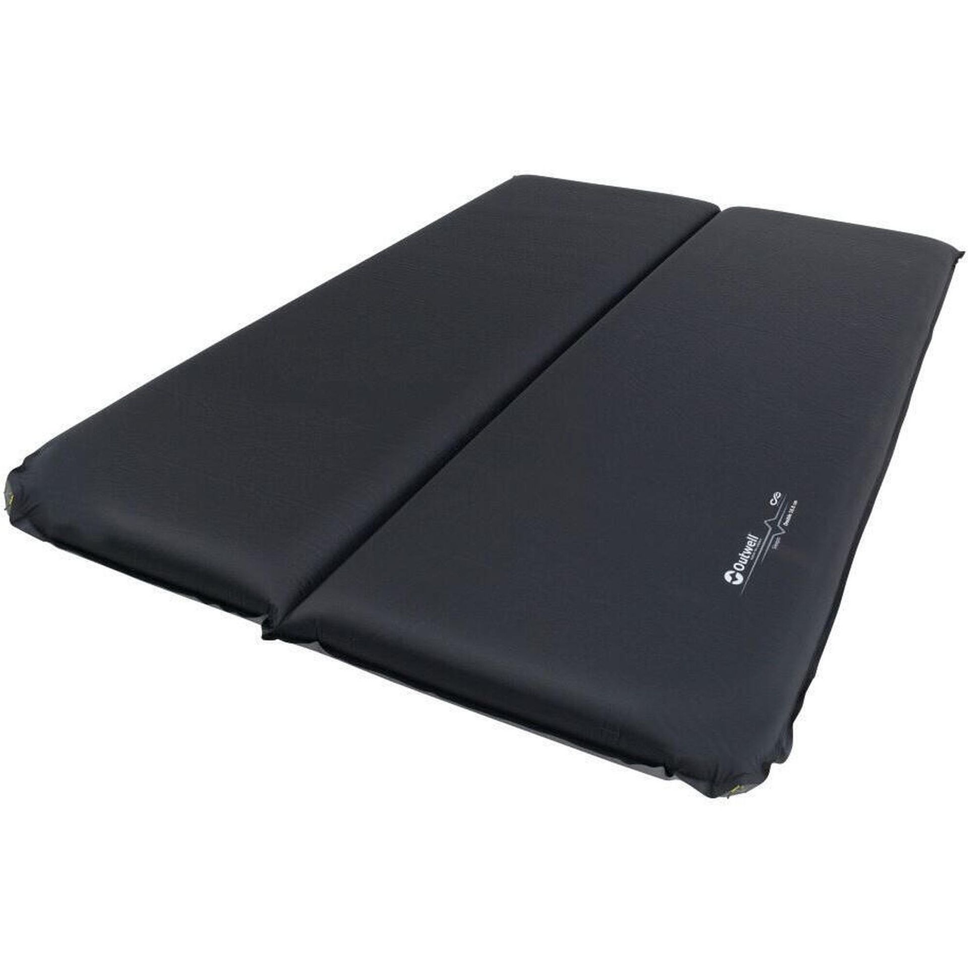 Samopompująca się karimata Outwell Sleepin Double 10.0 cm Kolor: czarny