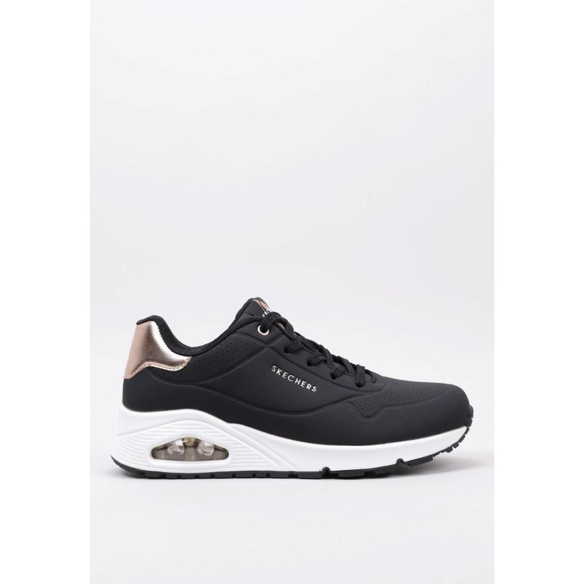 Buty damskie Skechers Uno 177094-BLK niskie czarne 36,5