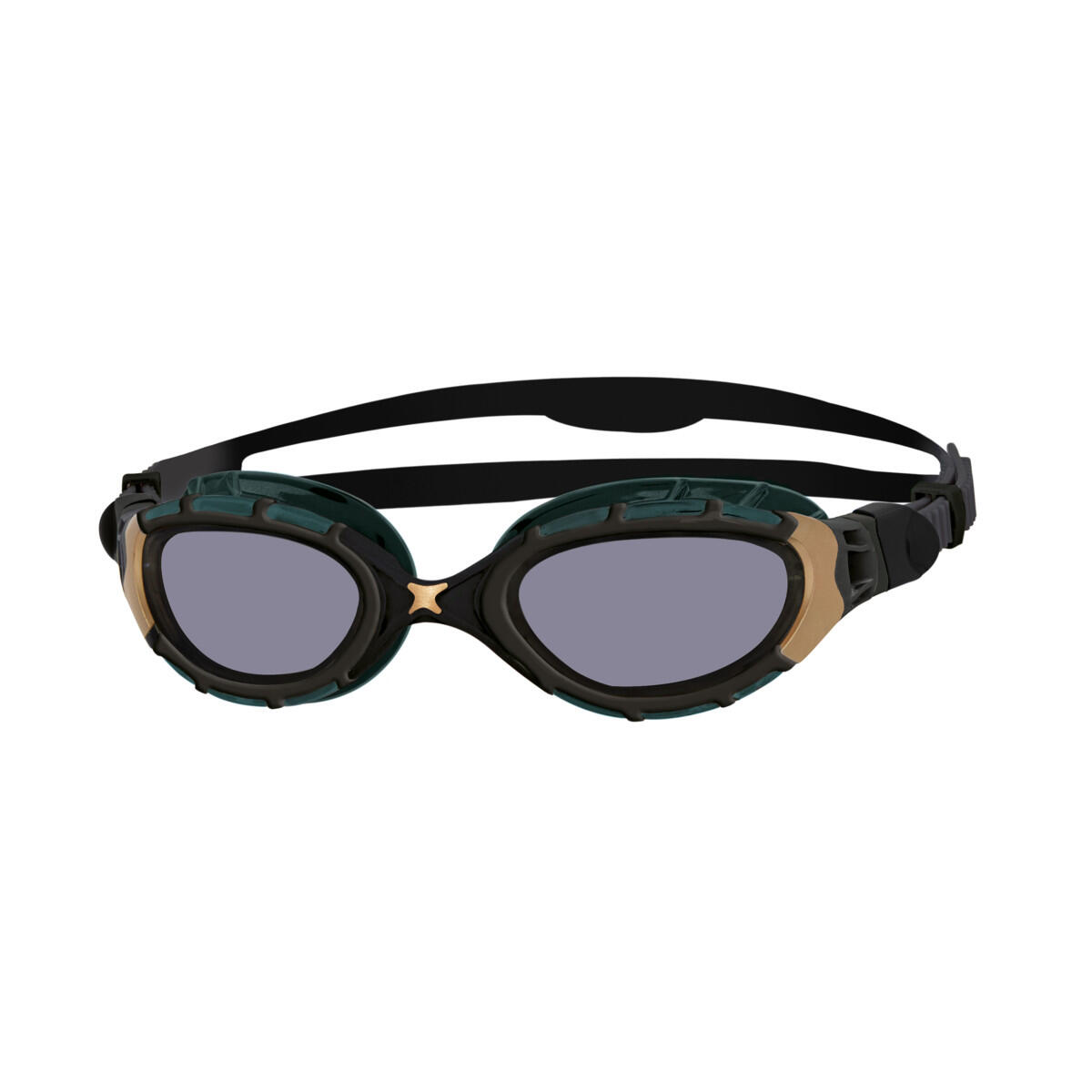 Zoggs Predator Flex Titanium Reactor Goggles S, szary/czarny 2022 Okulary do pływania 461089-BKGORTIS