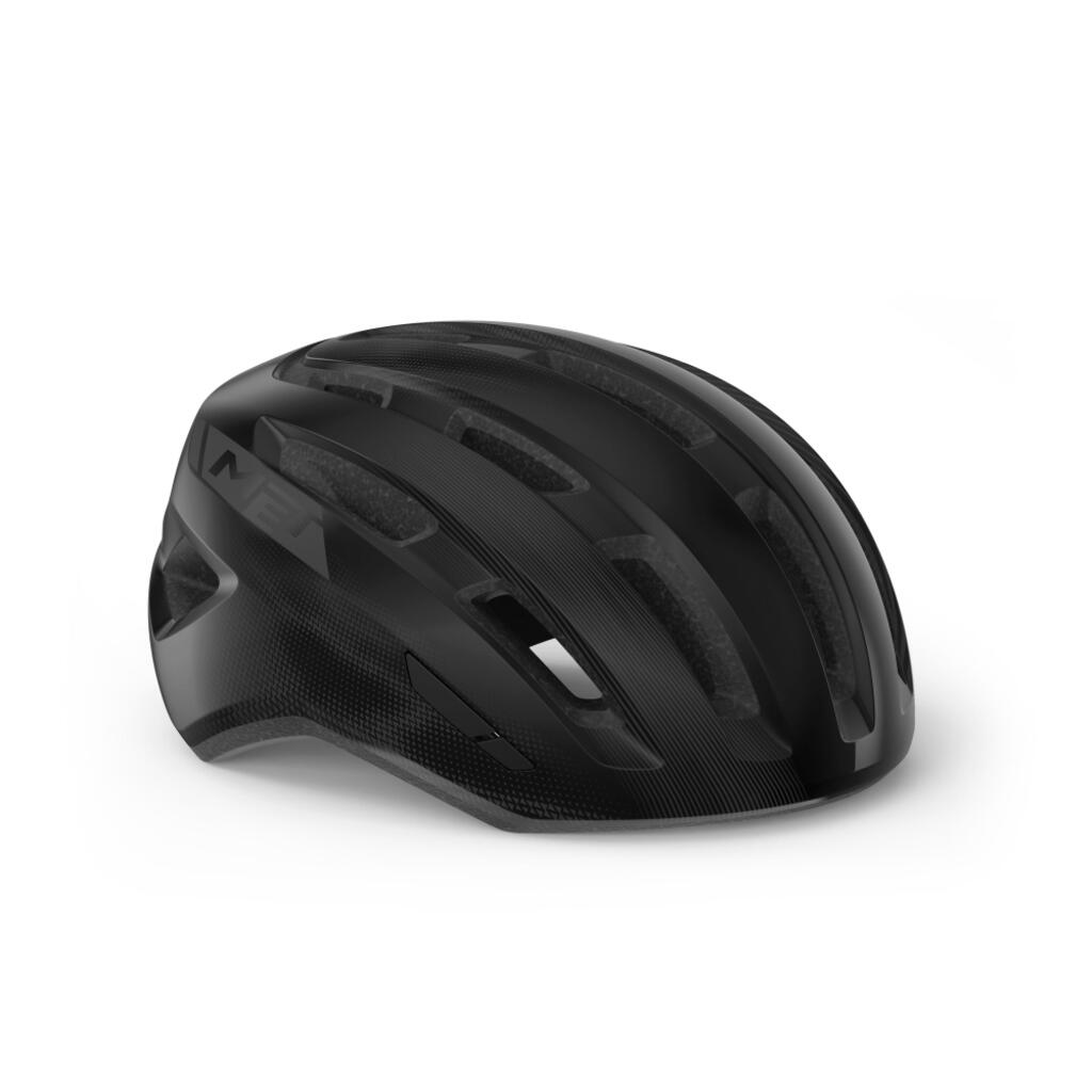 MET Miles Helmet, black glossy M/L | 58-61cm 2021 Kaski do e-rowerów 57003401