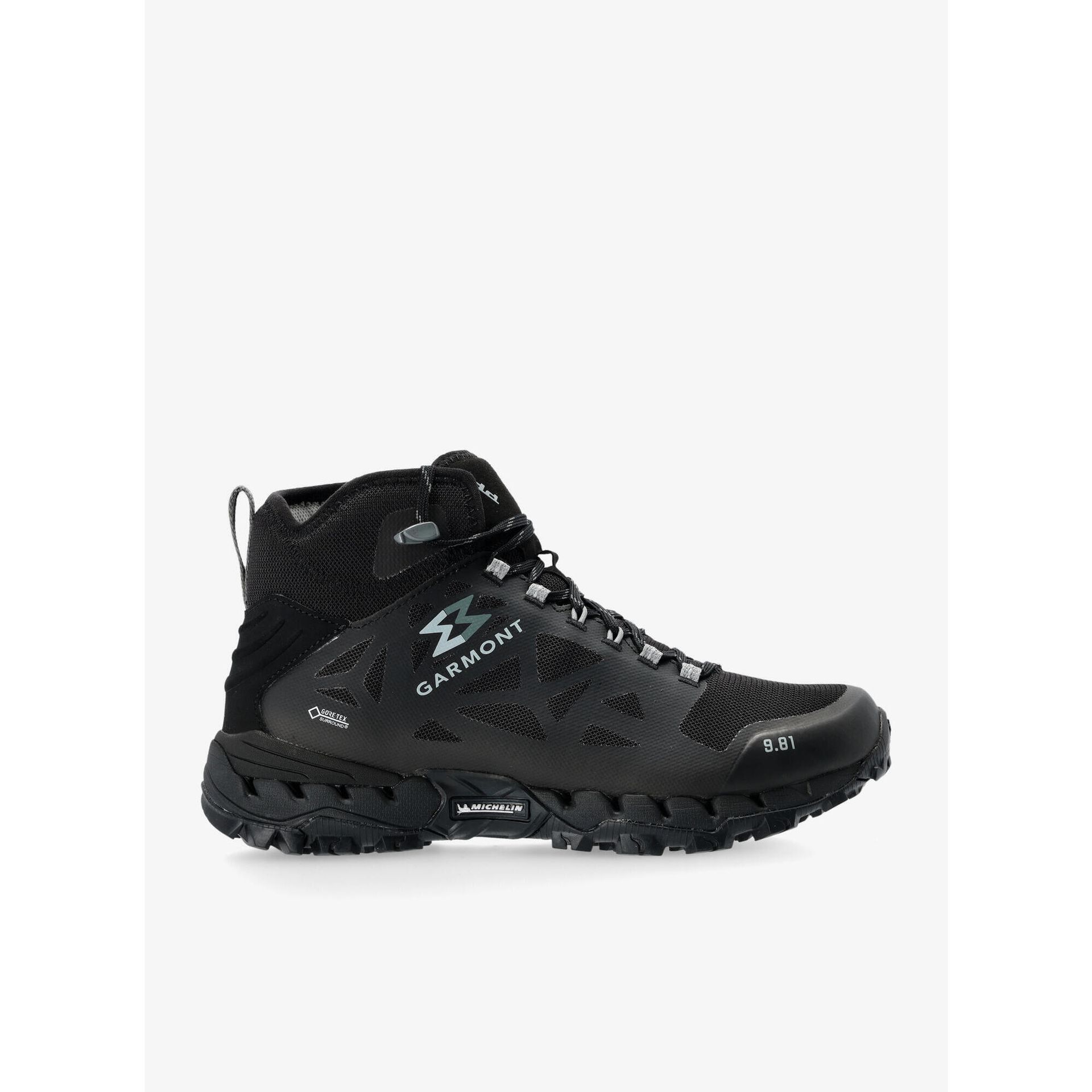 Garmont 9.81 N Air G 2.0 Mid GTX Shoes Men, czarny UK 11,5 | EU 46,5 2021 Trapery turystyczne 2492-black-11,5