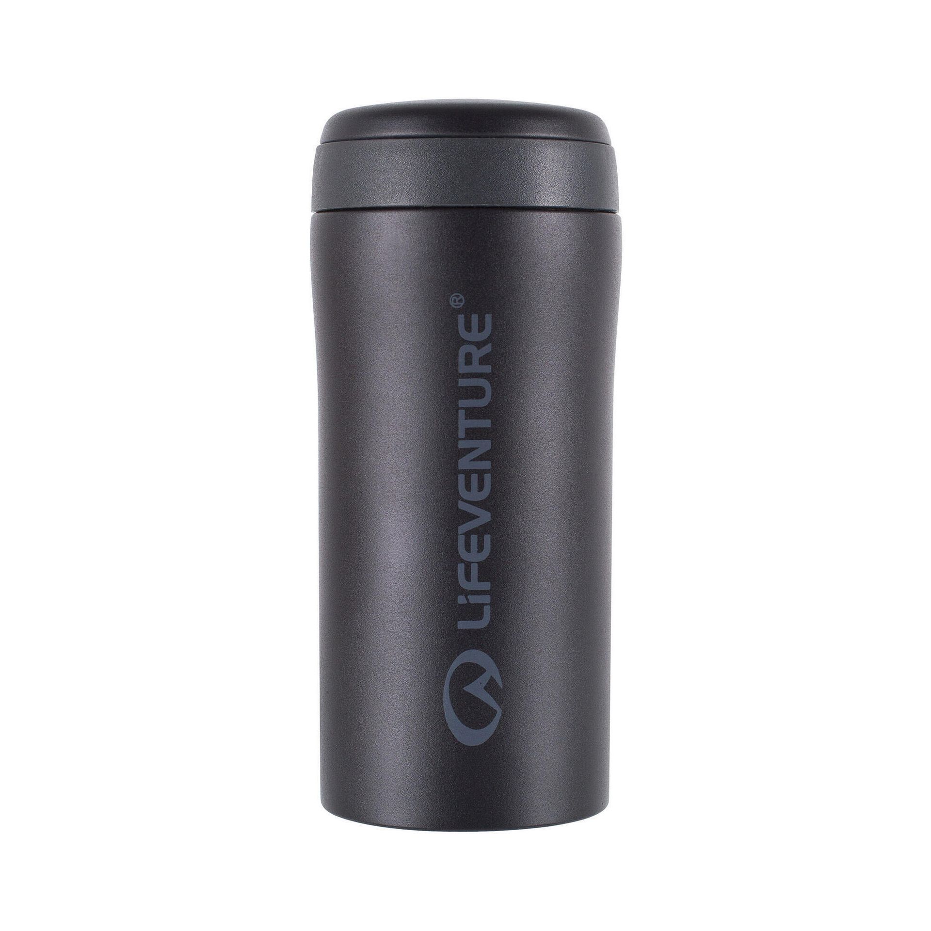 Lifeventure Kubek termosowy Thermal Mug 330ml czarny matowy roz uniw LV-9530M) LV-9530M