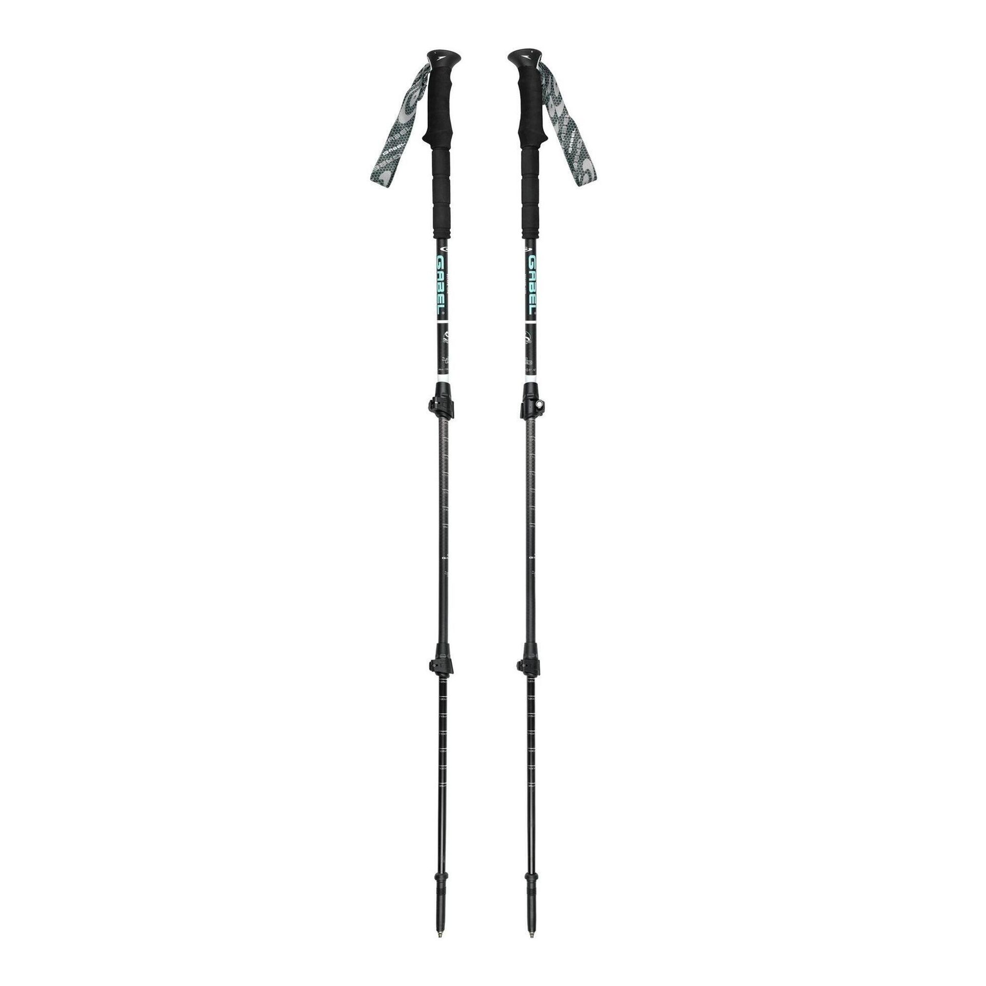 Kije trekkingowe GABEL Carbon Tour Lite czarny