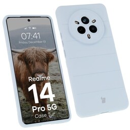 Bizon Pancerne etui Case Tur do Realme 14 Pro 5G, jasnoniebieskie