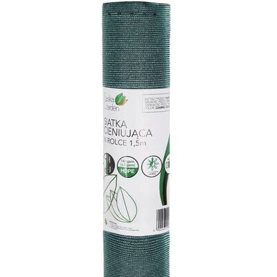 Siatka SASKA GARDEN 1.5 x 50 m Ciemnozielony