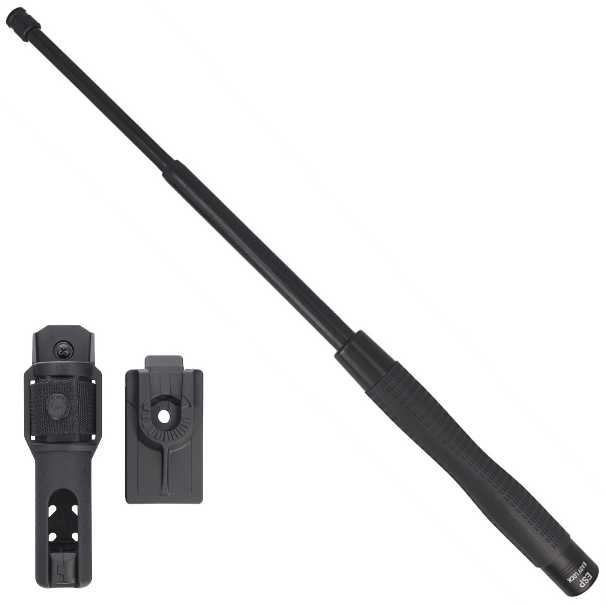 Pałka teleskopowa hartowana ESP Ergonomic Easy Lock 24'' (ExBT-24HE-BK BHT-55)