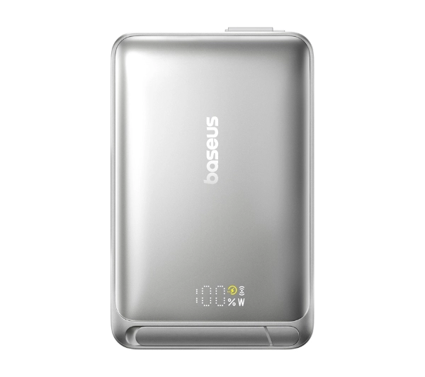 Baseus Nomos Qi2, USB-C 10000mAh 45W Szary