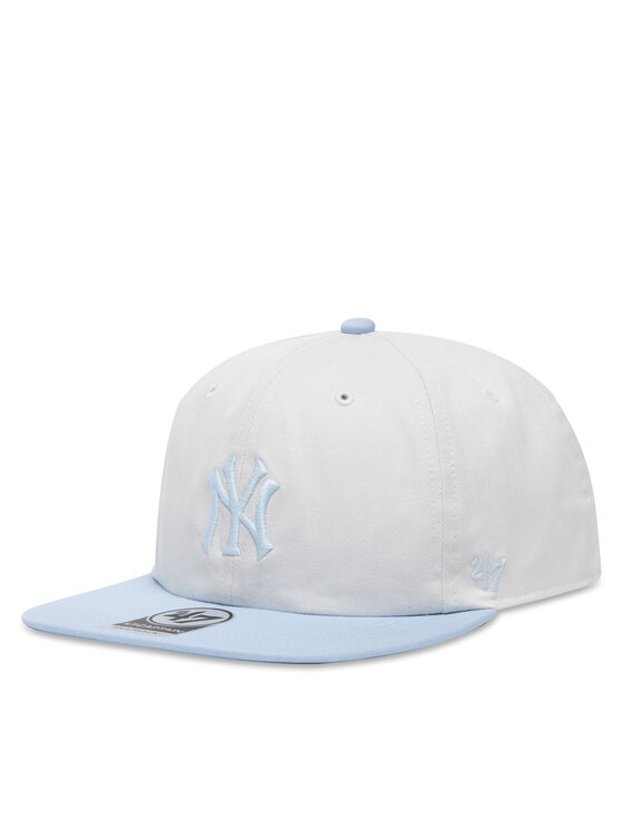 47 Brand Czapka z daszkiem MLB New York Yankees Foundation ’47 CAPTAIN RL B-FNDRL17GWP Biały
