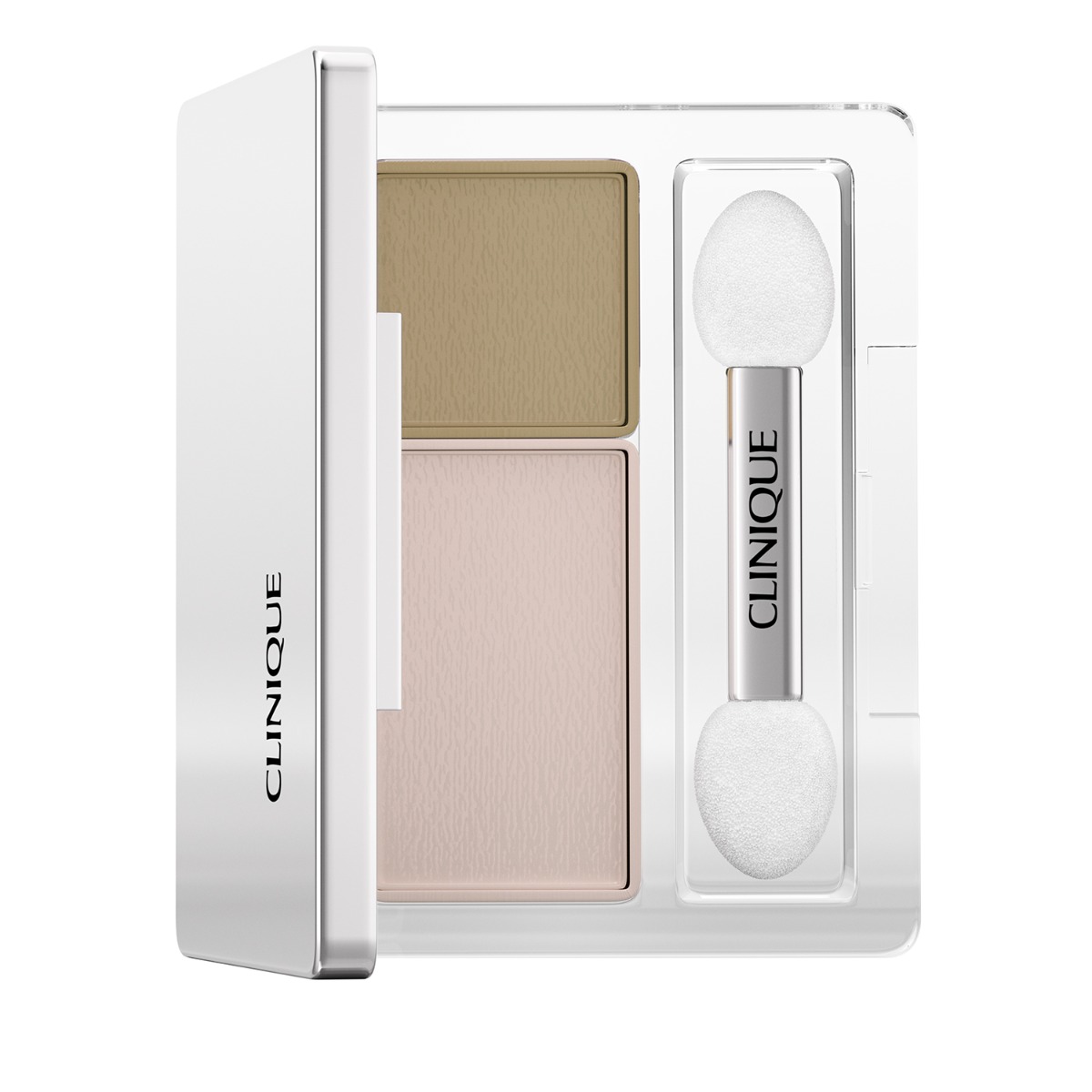 Clinique All About Shadow Duo Cień do powiek, Seashell Pink / Fawn Satin Seashell Pink / Fawn Satin CLINIQUE 1.7 g
