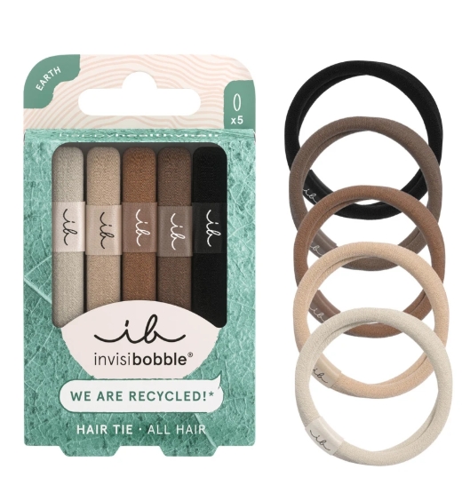 Invisibobble Mocha Gumki do włosów 5 sztuk
