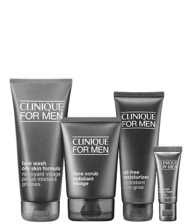 Clinique Great Skin For Him Zestaw prezentowy do skóry mieszanej i tłustej