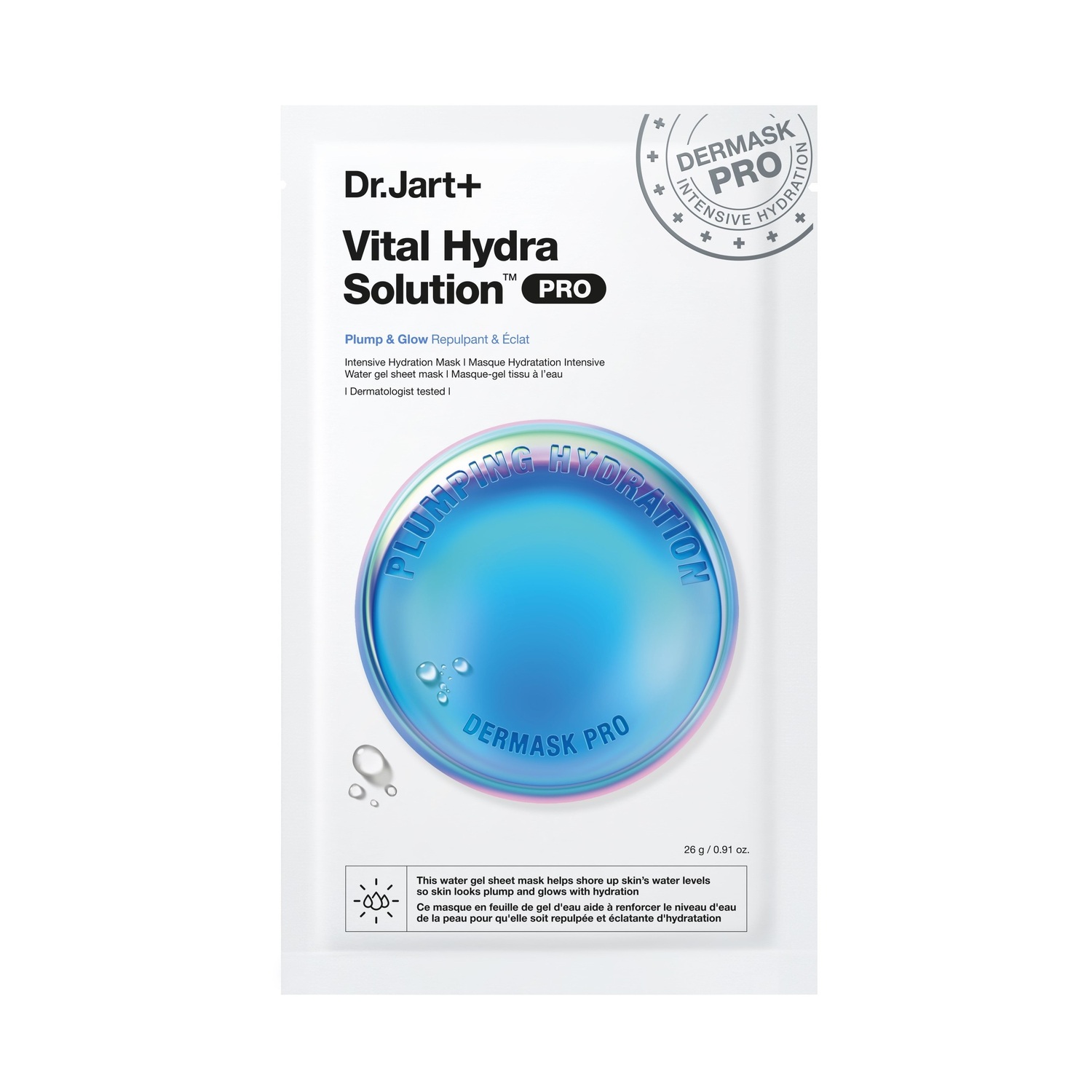 Dr.Jart+ Dermask Vital Hydra Solution Pro Nawilżająca maseczka w płachcie