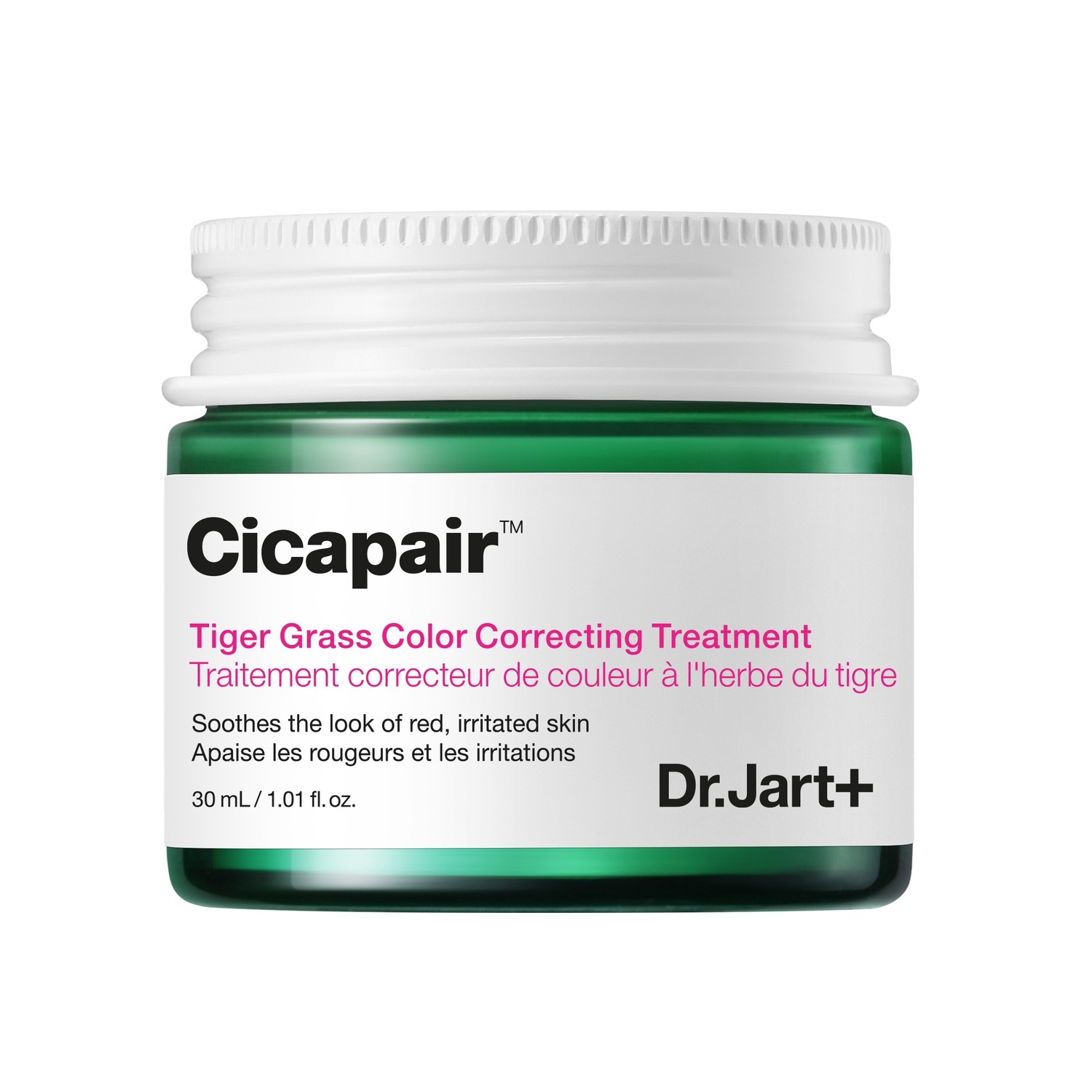 Dr.Jart+ Cicapair Tiger Grass Kuracja wyrównująca koloryt skóry z wąkrotką azjatycką, 30 ml
