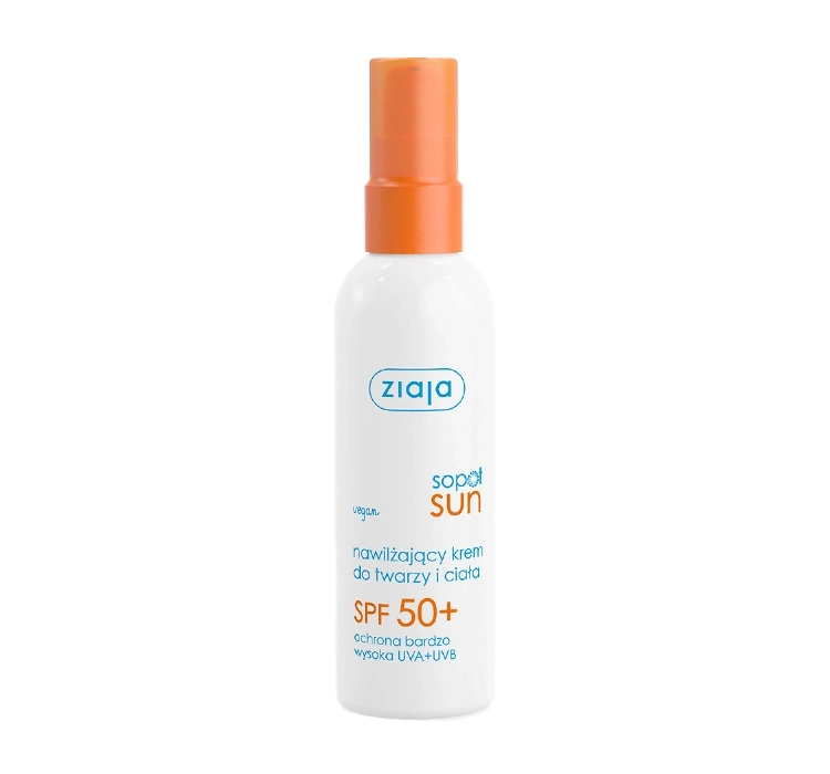 Ziaja Sopot Sun nawilżający krem do twarzy i ciała SPF50+ 90ml