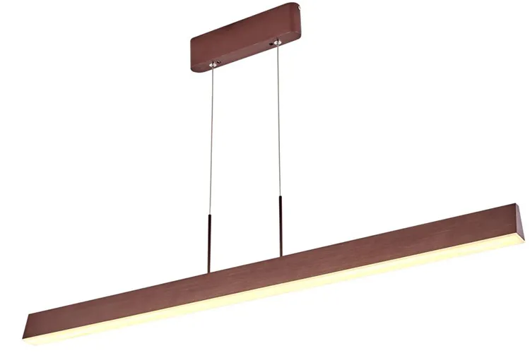 Wisząca brązowa lampa nad wyspę A9-C15