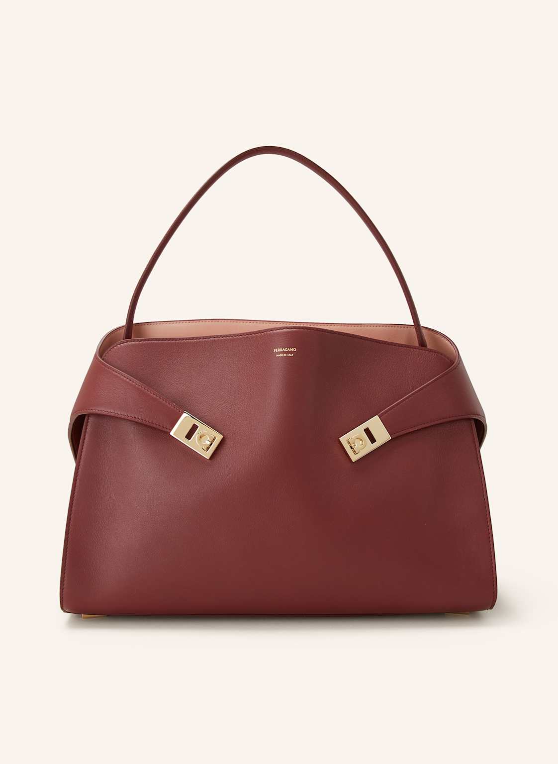 Ferragamo Torebka Hug Soft rot